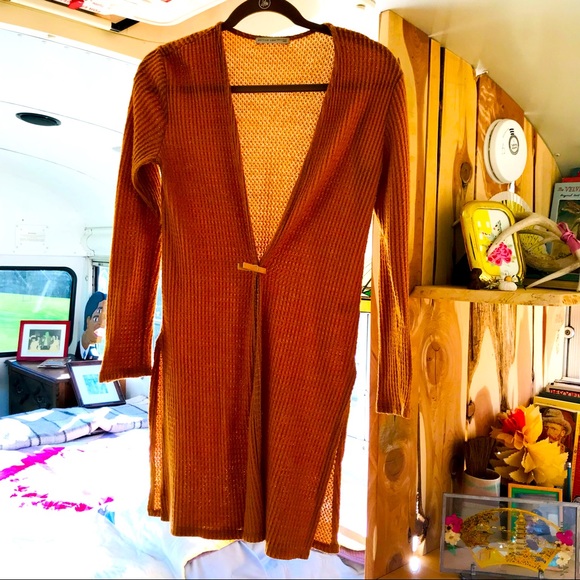 👋 last chance👋 Vintage Sienna Duster - Picture 2 of 7